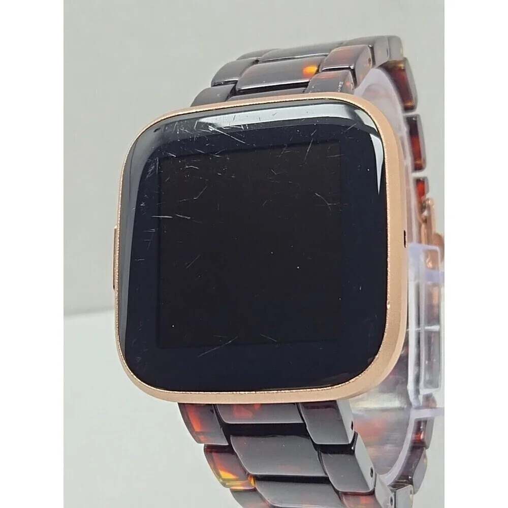 Fitbit Versa 2 Smartwatch Rose Gold 40mm Alexa WR50 Always On Display No Charger